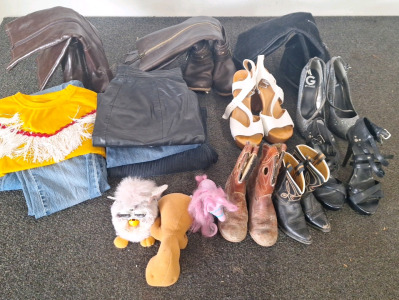 Boots, Pants, Heels & Toys