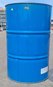 Partially Filled Gallon Drum Barrel (Unknown Liquid)