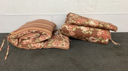 (2) Patio Chaise Lounge Pads