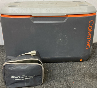 Coleman Cooler, & Lunchbox. BB67