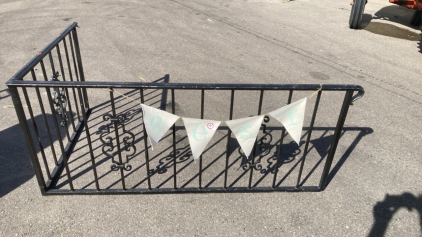Cast Iron Patio Fence