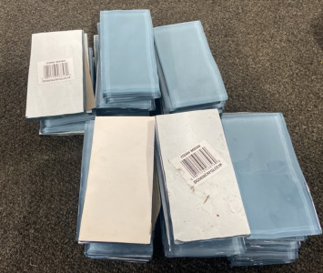 (60) Light Blue Tile Pieces