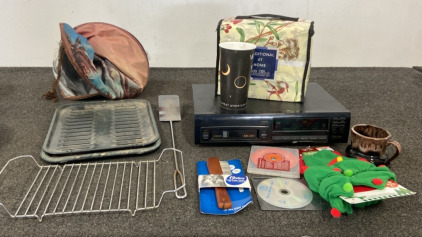 Pioneer CD Player, King Sized Sheet Set, Oster Pet Comb And More