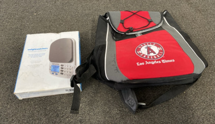 Weightwatchers Kitchen Scale, Los Angeles Insulated Angels Baseball Bag