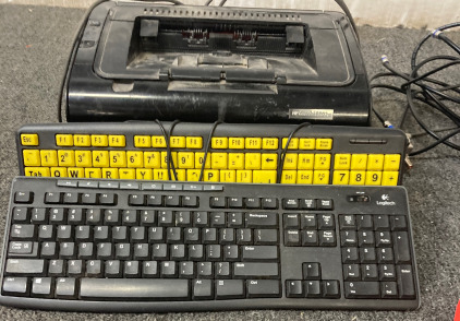 Two Keyboards & Printer. BB71