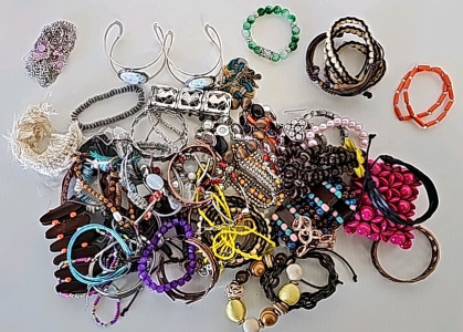 (50) Assorted Bracelets