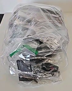 (1) 1 Gallon Of 100 Necklace And Earring Sets