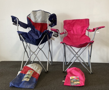 (2)Ozark Trail Folding Chairs