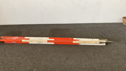 (6) Surveyors Poles