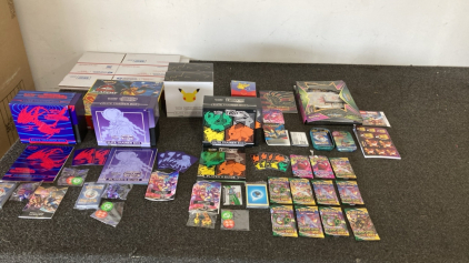 (5) Elite Trainer Box, Battle Academy, assorted cards
