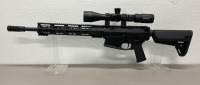 Aero Precision Model M5 308 LR AR10, Semi Automatic Rifle W/ 16” Barrel And XLR Scope And No Magazine