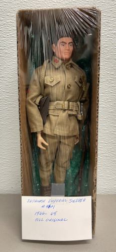 1966-68 Hasbro Gi Joe “Japanese Imperial Soldier” Figurine #8101 (All Original And Complete)