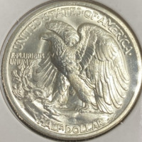 1946-S MS66 Gem Walking Liberty Half Dollar - 2