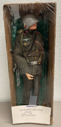 1966-68 Hasbro Gi Joe “German Soldier” Figurine (All Original And Complete