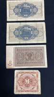 (9) Assorted 1910-1944 German Bank Marks - 7