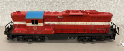 1958-59 Lionel Electric Minneapolis & St. Louis Diesel Engine #2348