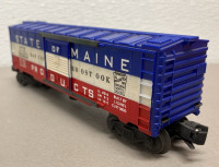 Lionel Electric Train State Of Maine Box Car #3494275 - 4