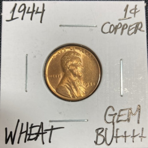 1944 Gem Bu++++ Wheat Copper Penny