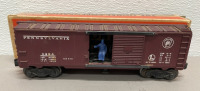 Lionel Electric Train PRR Pennsylvania Operating Box Car #3484