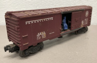 Lionel Electric Train PRR Pennsylvania Operating Box Car #3484 - 4