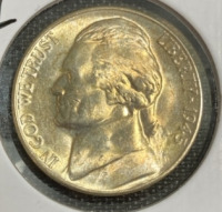 1945&ndash;D Gem BU+++ Silver War Nickel - 3