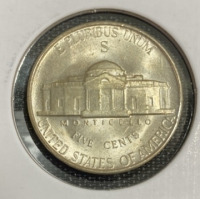 1945&ndash;S Gem BU+++ Silver War Nickel - 2