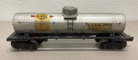 Lionel Electric Train Sunoco Gas/Oil Tank Car #2555 - 2