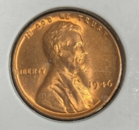 1946 Gem Bu++++ Wheat Copper Penny - 3