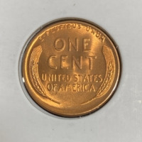 1947-D Gem Bu+++ Wheat Copper Penny - 2