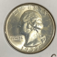 1952-D Gem BU++++ Silver Washington Quarter - 3