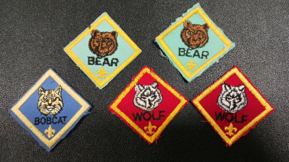 (5) Scouts of America Patches