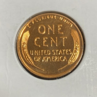 1957 Gem Proof Wheat Copper Penny - 2