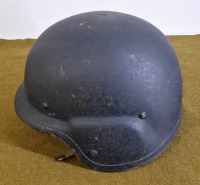 PASGT U.S. Military Helmet XS Kevlar-DLA-100-83-C-4296 W/ Strap, Devils Lake Sioux Mfg - 2