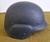 PASGT U.S. Military Helmet XS Kevlar-DLA-100-83-C-4296 W/ Strap, Devils Lake Sioux Mfg - 4