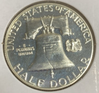 1958 Gem Proof Franklin Half Dollar - 2