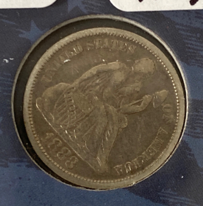 1883 Seated Liberty Dime