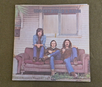 (1) Crosby, Stills & Nash / Atlantic Records W/Lyrics Sheet