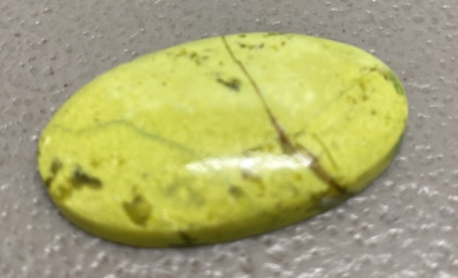 (1) 45.25 CT Natural Green Opal Gemstone Cabochon