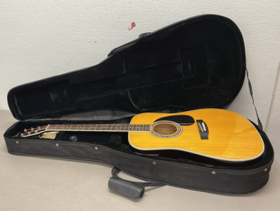 American Classic Acoustic -Electric Guitar W/ Case