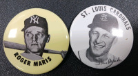 (6) MLB Collectible Pins Including Mickey Mantle & Babe Ruth - 3