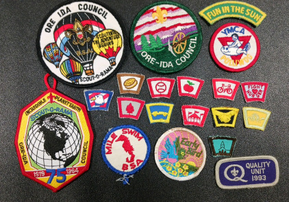 (20) Assorted Collectible Scout Patches