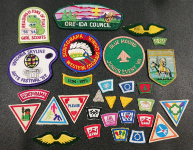 (30) Assorted Collectible Scout Patches