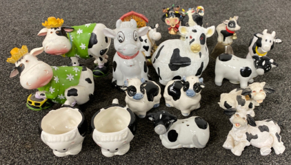 Assorted Cow Decor