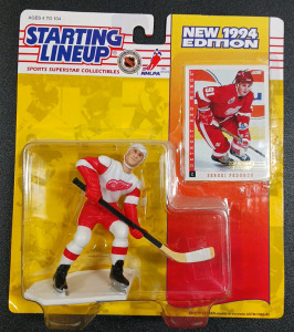 Starting Lineup 1994 Sergei Fedorov Figure and Card