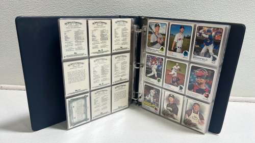 Binder of Assorted Baseball Cards (350+)