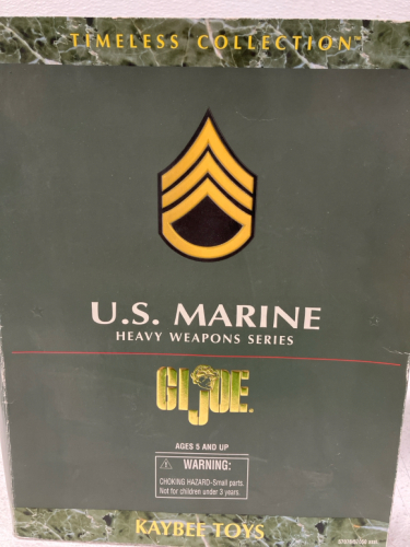 GI Joe U.S. Marine Heavy Weapons Series