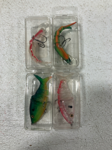 (4) Kicktail Fishing Lures