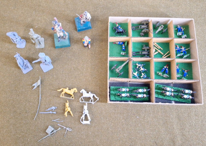 Collection Of Assorted Metal & Plastic Figurines, Some Finished, Some unfinished