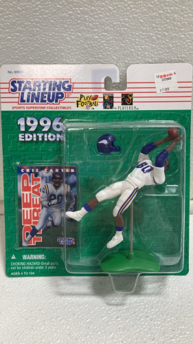 Starting Lineup 1996 Cris Carter Figure and Card