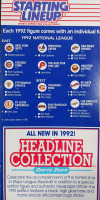 Starting Lineup 1992 Frank Thomas Figurine & Cards - 4